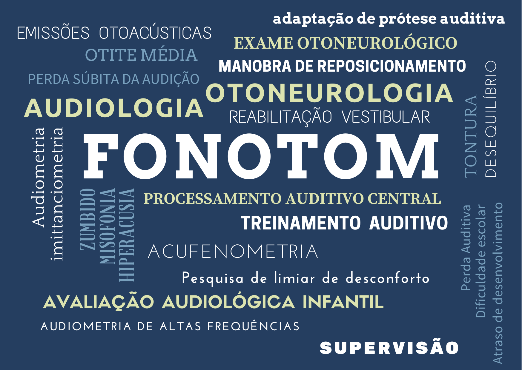 Você conhece os exames e consultas em fonoaudiologia que realizamos?